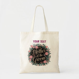 Tela Bolso de mano floral personalizado para la madre d