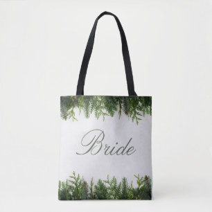 Tela Bolso de mano floral verde y azul marino para novi