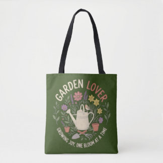 Tela Bolso de mano Garden Lover Botánico Regadera