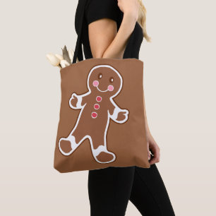 Tela Bolso de mano grande del niño de jengibre