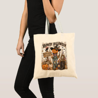 Tela Bolso de mano Howdy Halloween