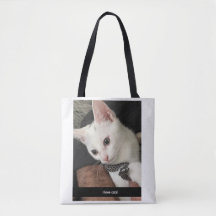 Bolso de mano I Love Cats. Bolso de mano de gato I