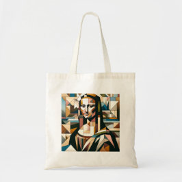 Tela Bolso de mano inspirado en Mona Lisa - Arte en mos