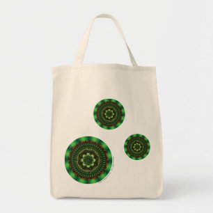 Tela Bolso de mano Mandala de la Tierra