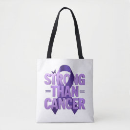 Tela Bolso de mano Más Fuerte Que El Cáncer | C