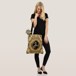 Tela Bolso de mano Medusa siciliana con esfinges