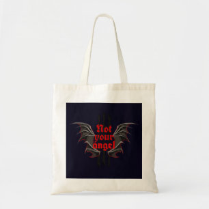 Tela Bolso de mano Not Your Angel – Estilo Gótico Alt G