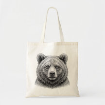 Bolso de mano Oso Pardo Terco