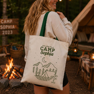 Tela Bolso de mano para fiesta de soltera en camping de