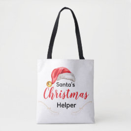 Tela Bolso de mano personalizable Ayudante de Navidad d