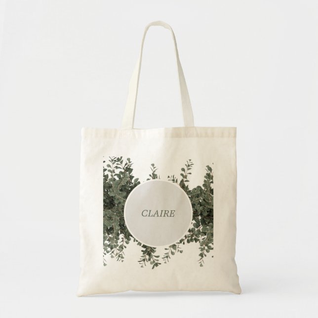 Tela Bolso de mano personalizado (Frente)
