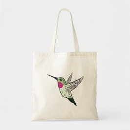 Tela Bolso de mano personalizado Colibrí Garganta Rubí