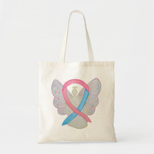 Tela Bolso de mano personalizado con cinta de concienci
