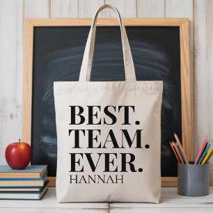 Tela Bolso de mano personalizado con guión moderno para