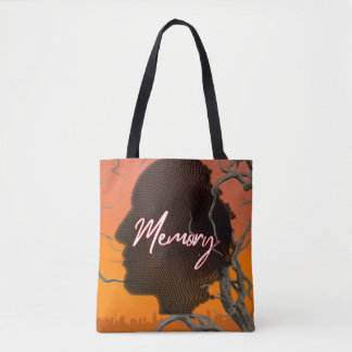 Tela Bolso de mano personalizado con silueta artística 