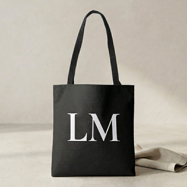 Tela Bolso de mano personalizado: Gran lienzo con nombr (Subido por el creador)