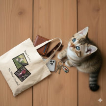 Bolso de mano personalizado para amante de mascota