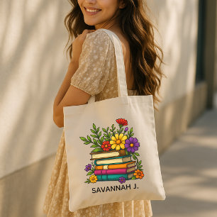 Tela Bolso de mano personalizado para amantes de los li
