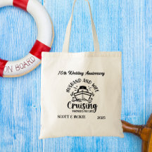 Bolso de mano personalizado para crucero de aniver