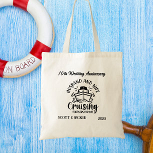 Tela Bolso de mano personalizado para crucero de aniver