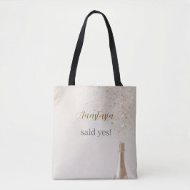 Tela Bolso de mano personalizado para despedida de solt