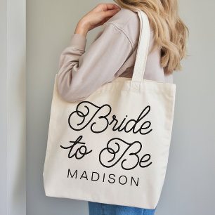 Tela Bolso de mano personalizado para la futura novia r