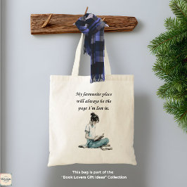 Tela Bolso de mano - Regalo único para amante de los li