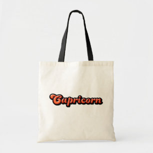Tela Bolso de mano retro Zodíaco Capricornio