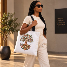 Tela Bolso de mano Roots Run Deep Tree of Life