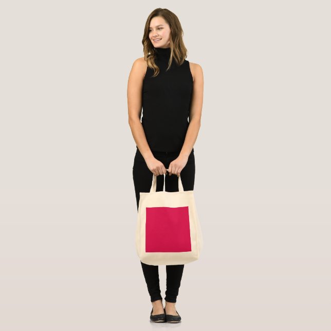 Tela Bolso de mano rosa estético (Anverso (modelo))
