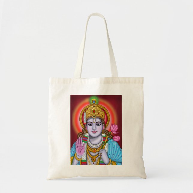 Tela Bolso de mano Shree Krishna (Frente)