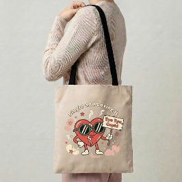 Tela Bolso de mano Single & Loving It Regalo divertido 