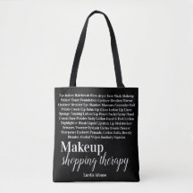 Bolso de mano Terapia de compras de maquillaje 