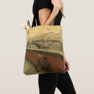 Tela Bolso de mano vintage Florencia Italia – Ponte Vec