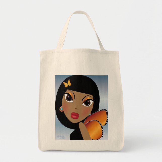 Tela Bolso de Mariposa del La (Frente)