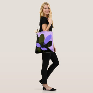 Tela Bolso de moda floral abstracto atrevido