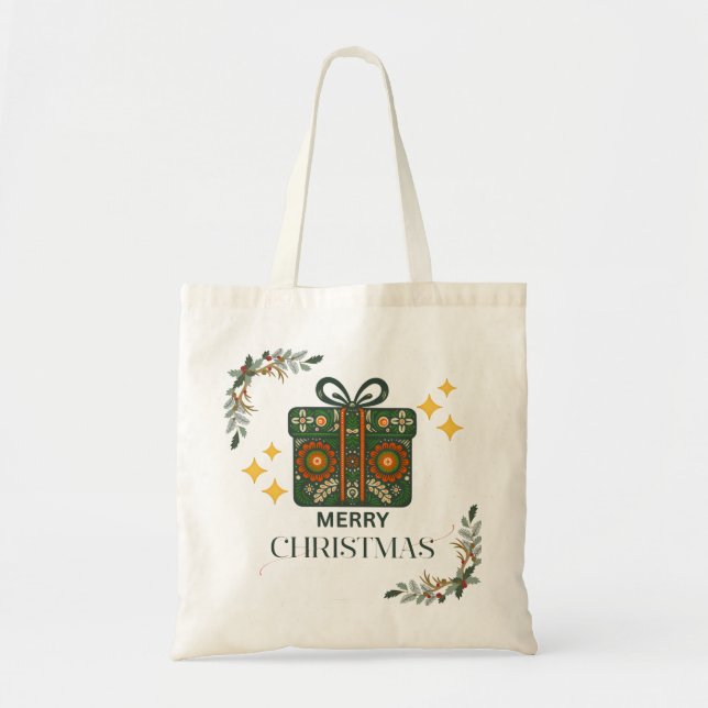 Tela Bolso de Navidad (Frente)