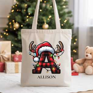 Tela Bolso de Navidad con Nombre Personalizado Regalo p