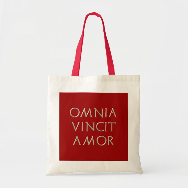 Tela Bolso de Omnia Vincit Amor (Frente)