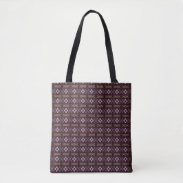 Tela Bolso de patrón de metabola retro futurista