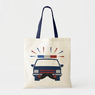 Tela Bolso de personalizado de policía de bigote - eleg