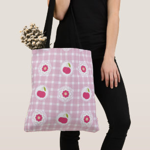 Tela Bolso de picnic de cereza