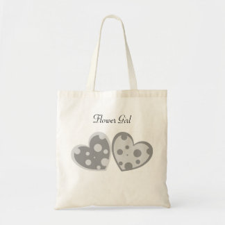 Tela Bolso de plata de los corazones