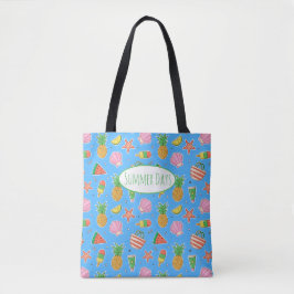 Tela Bolso de Playa para Días de Verano