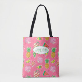 Tela Bolso de Playa para Días de Verano