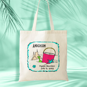 Tela Bolso de Playa para Reunión Familiar