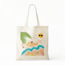 Bolso de Playa Tropical Lindo de Verano para Mujer