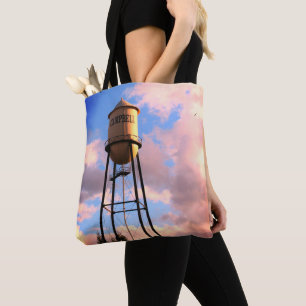 Tela Bolso de poliéster cepillado de la torre de agua d