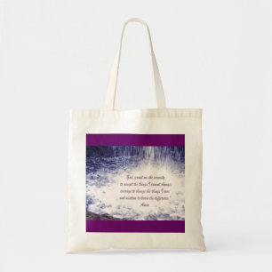 Tela Bolso de PrayerTote de la serenidad