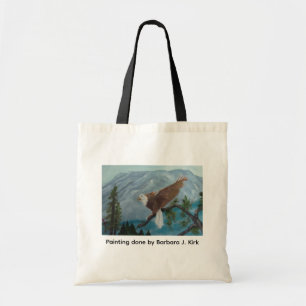 Tela Bolso de presupuesto de águila calva